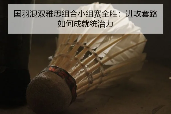 国羽混双雅思组合小组赛全胜：进攻套路如何成就统治力